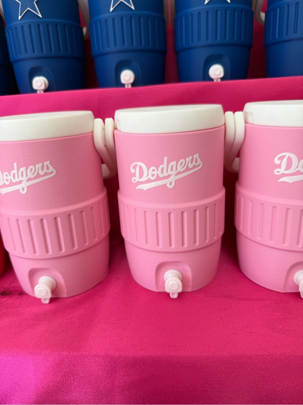 Los Angeles Dodgers Pink Beverage Cooler